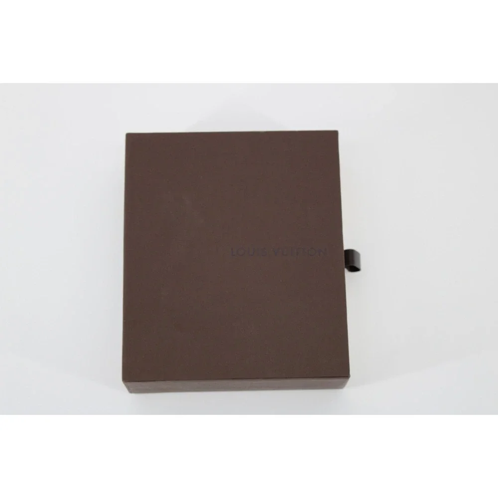 Louis Vuitton gift box Brown Side Opening Pull Tab 3.5 X 5.5 X 1 Empty